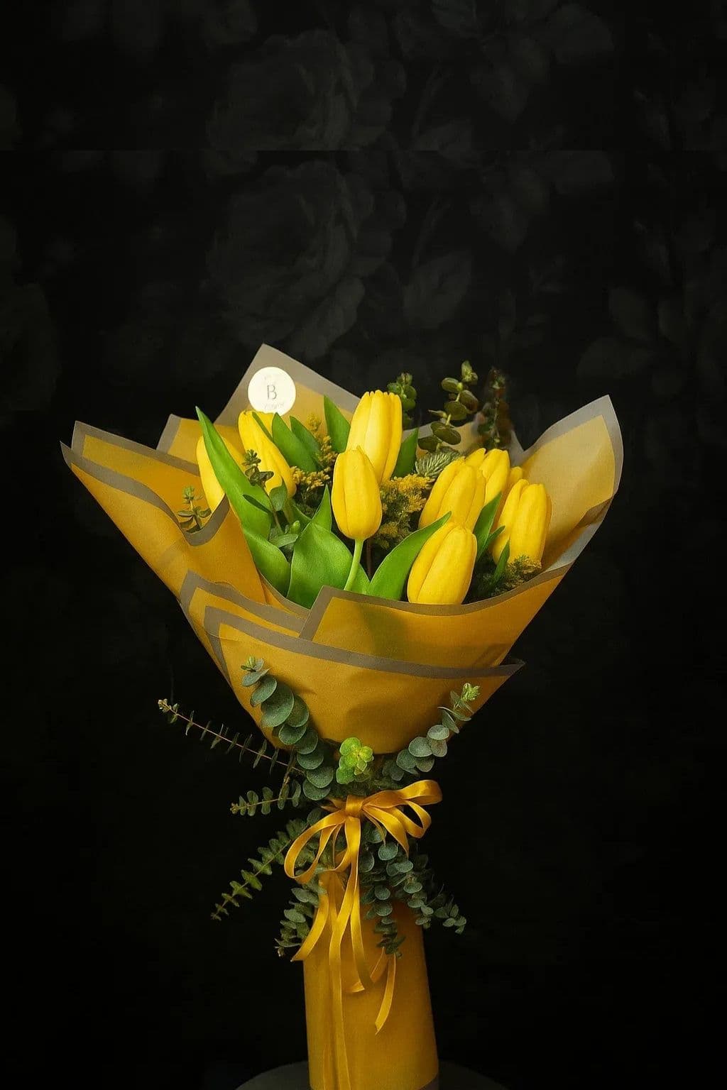 10'lu Sarı Lale Buketi